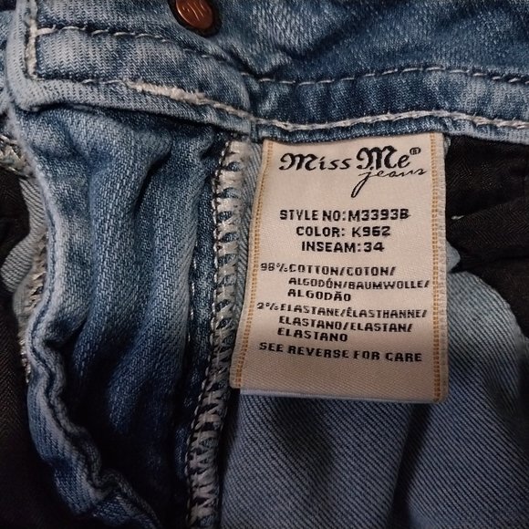 Miss Me Chloe Boot Jeans Size 28 - Picture 9 of 12